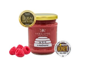 Med s malinami 260 g